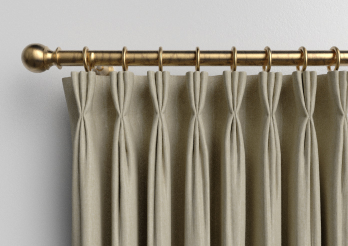 Wexley, Light Khaki - Made to Measure Curtains - Image 10